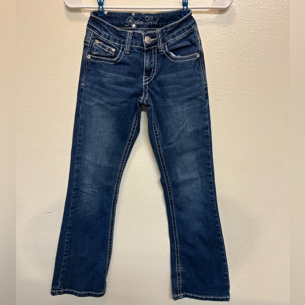✨🐎 Rodeo Girl Blue Kids Jeans 🐎✨